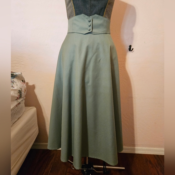 Dresses & Skirts - Japanese Style Midi Flared Skirt s2
